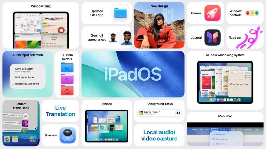 iOS 26, macOS Tahoe e Altri disponibili al download 3 iPadOS 26