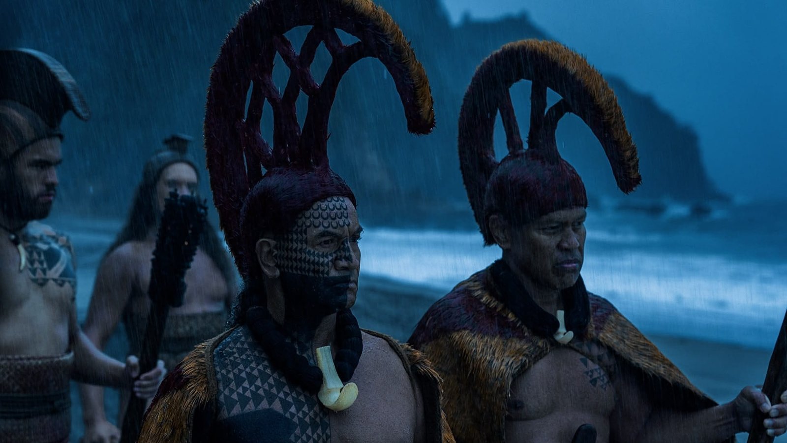 Temuera Morrison e Ocean Kaowili