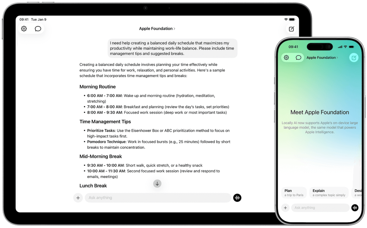 Locally AI: l’IA Abita sul Tuo iPhone