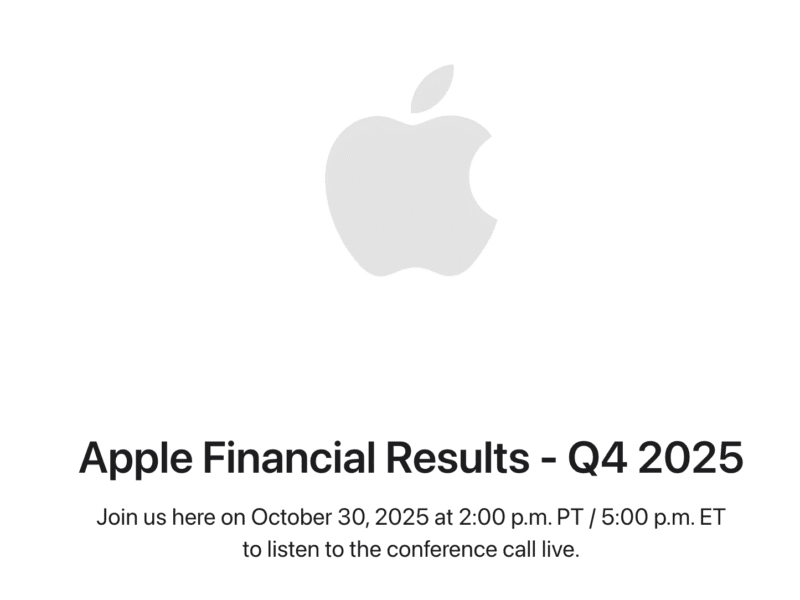 Q4 2025 di Apple