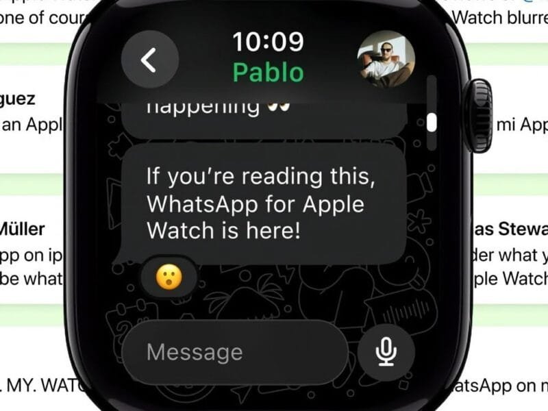 WhatsApp per Apple Watch: ritorno dell’app ufficiale