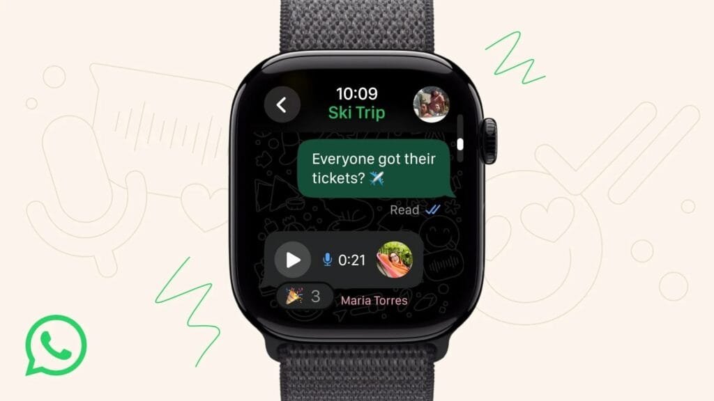 WhatsApp per Apple Watch: ritorno dell’app ufficiale 2 WhatsApp Apple Watch 2.jpeg