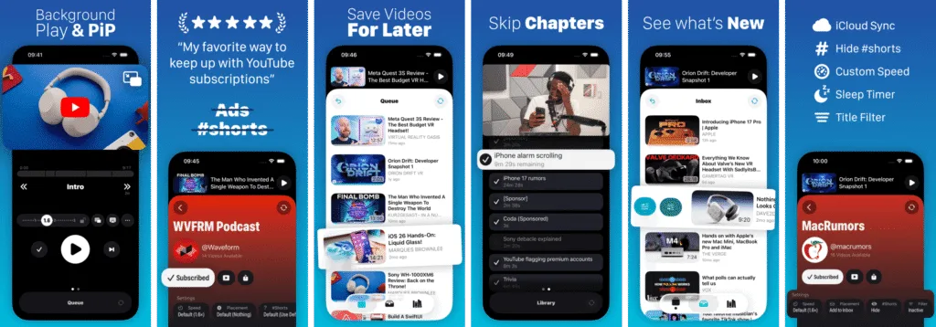 Unwatched for YouTube