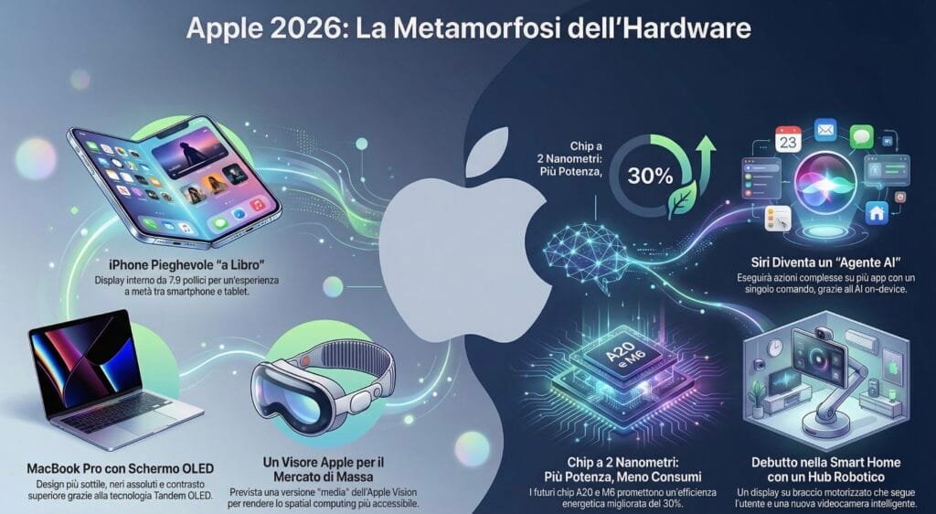 Apple 2026: La Metamorfosi Ipotizzata. iPhone Fold, Robot e la nuova era hardware 3 IMG 2683