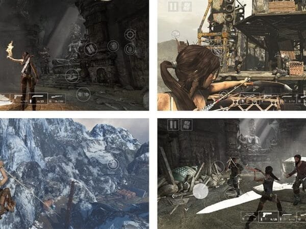 Tomb Raider per iOS: Lara sfida iPhone