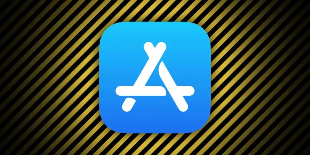 App vietate App Store: logo Apple su schermo smartphone, simbolo delle rimozioni sistematiche di app App vietate App Store: logo Apple su schermo smartphone, simbolo delle rimozioni sistematiche di app