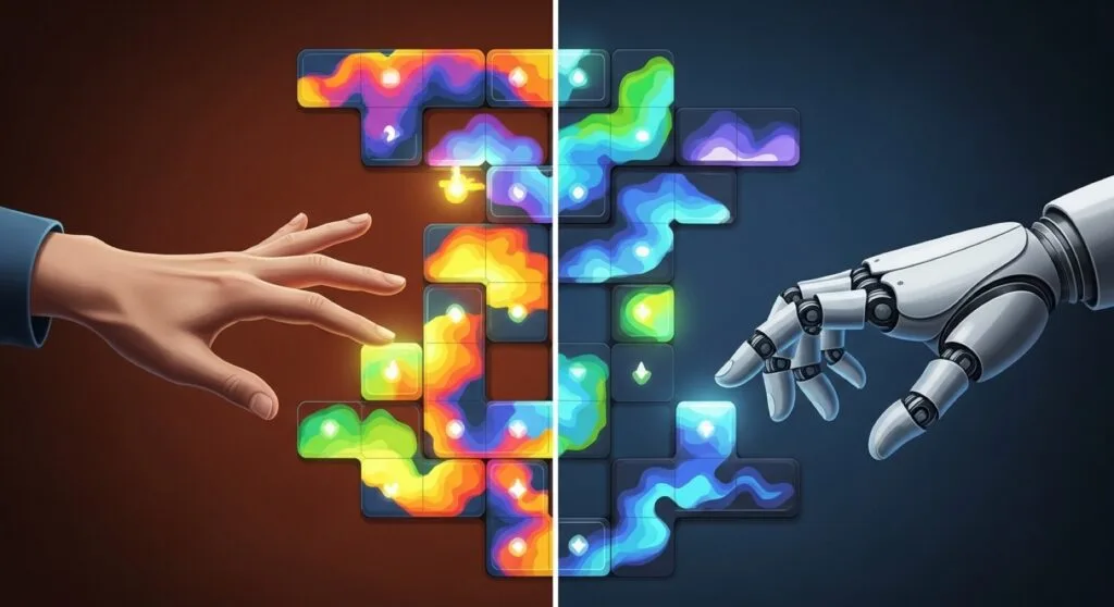 Confronto tra adattabilità umana e rigidità dei modelli AI davanti a compiti nuovi