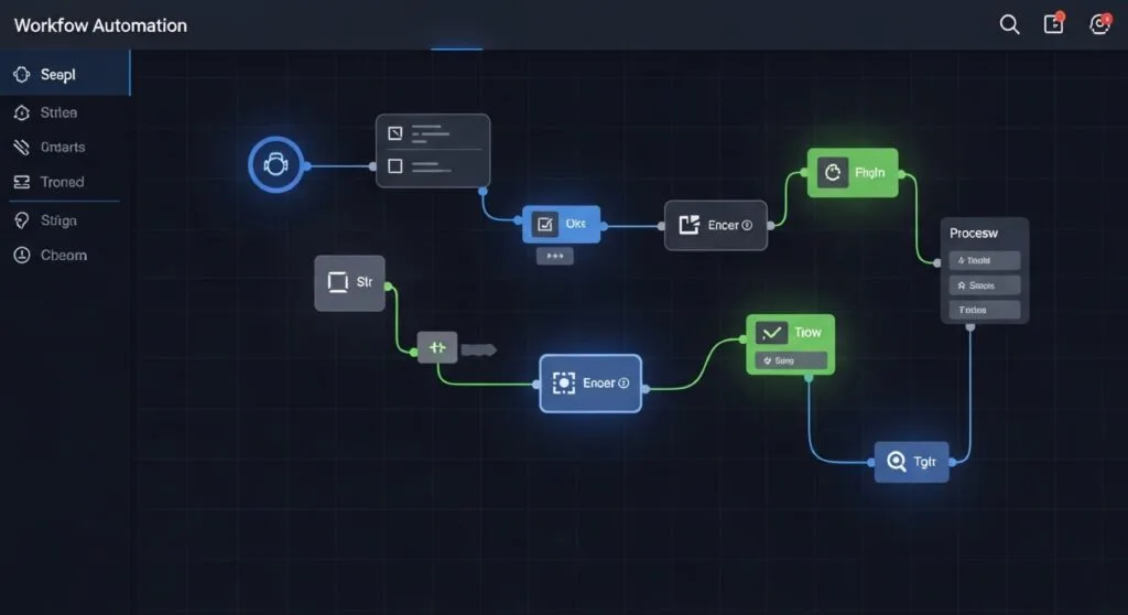 automazione con n8n dashboard nodi connessi