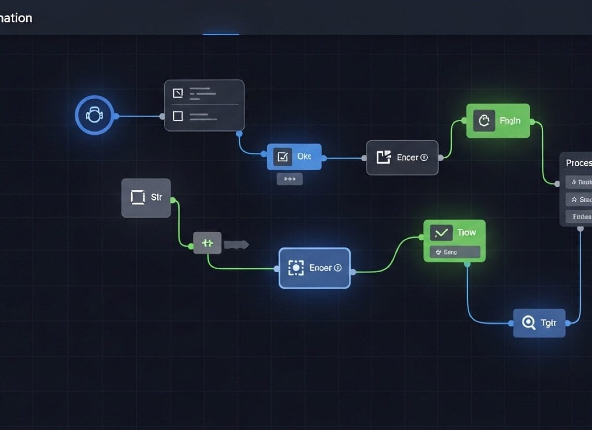 automazione con n8n dashboard nodi connessi