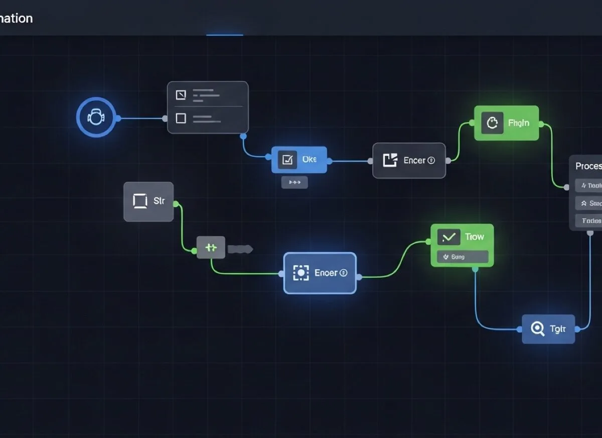 automazione con n8n dashboard nodi connessi