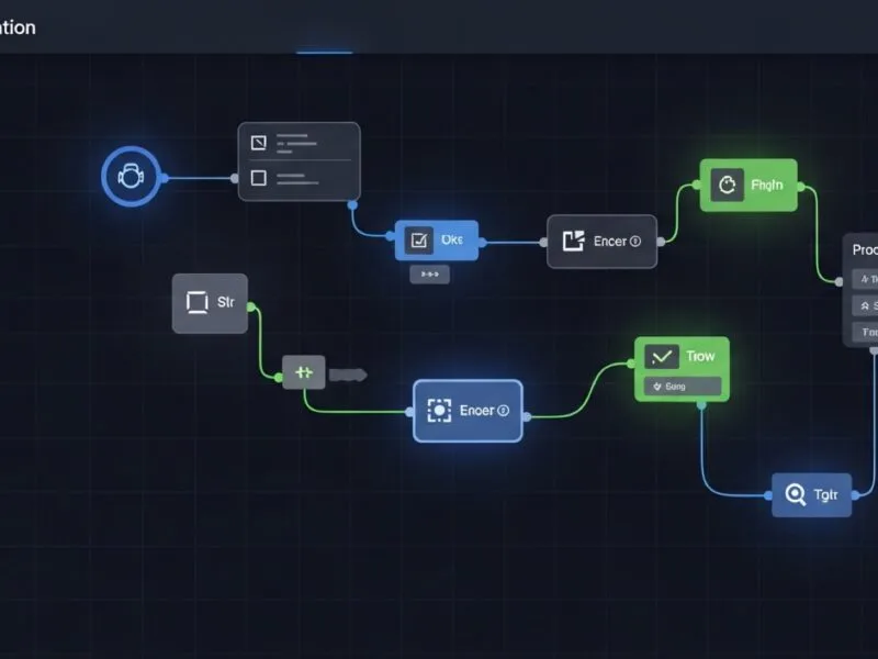 automazione con n8n dashboard nodi connessi