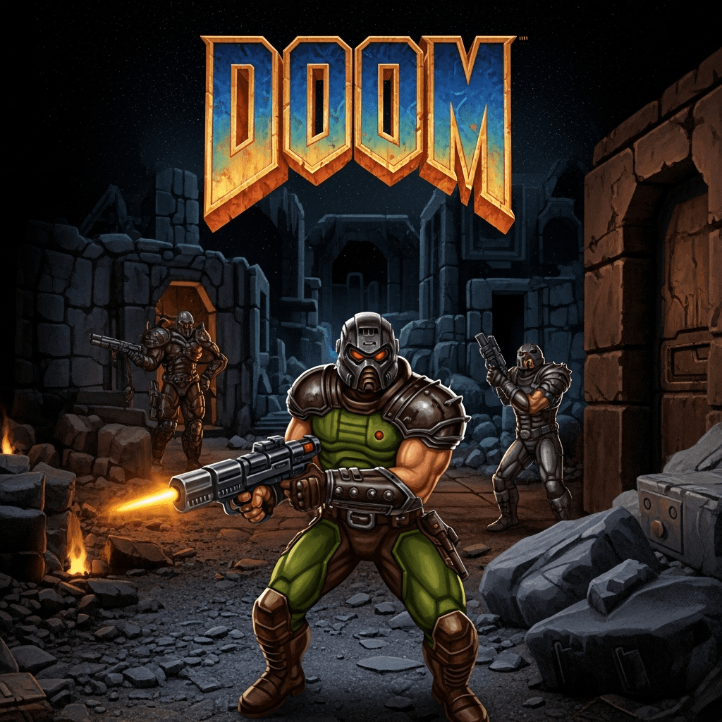 Credo che tutti si ricorderanno il mitico gioco Doom, una pietra miliare nel campo degli sparatutto.