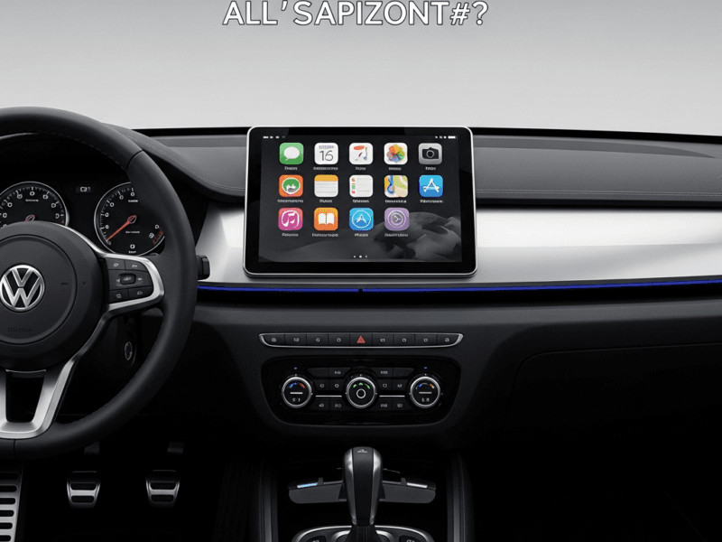 Finito (per modo di dire) il tormentone dell'iPhone arriva fresco fresco quello sulla iCar, una pres