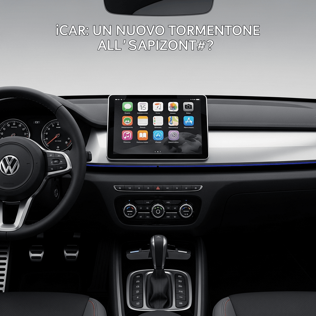 Apple progetta iCar con Volkswagen? 1 Finito (per modo di dire) il tormentone dell'iPhone arriva fresco fresco quello sulla iCar, una pres