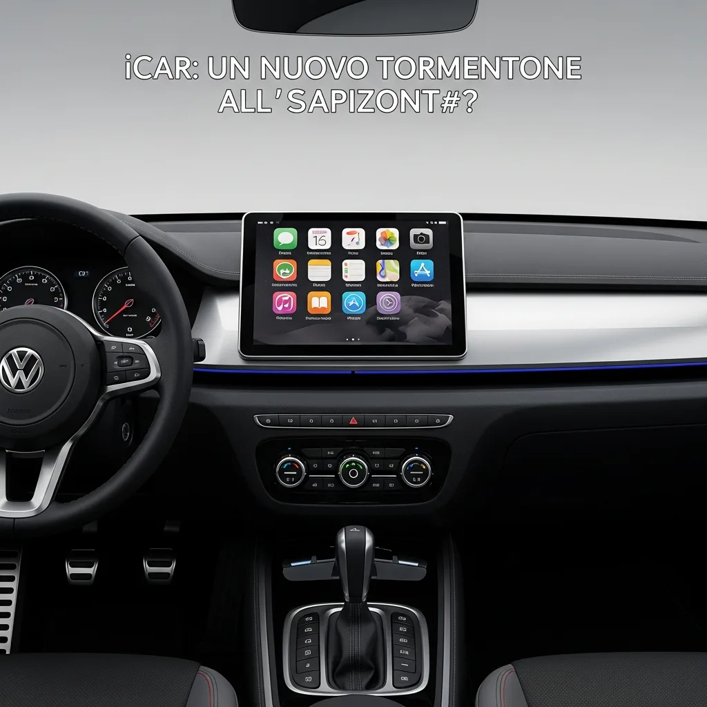 Apple progetta iCar con Volkswagen? 1 Finito (per modo di dire) il tormentone dell'iPhone arriva fresco fresco quello sulla iCar, una pres