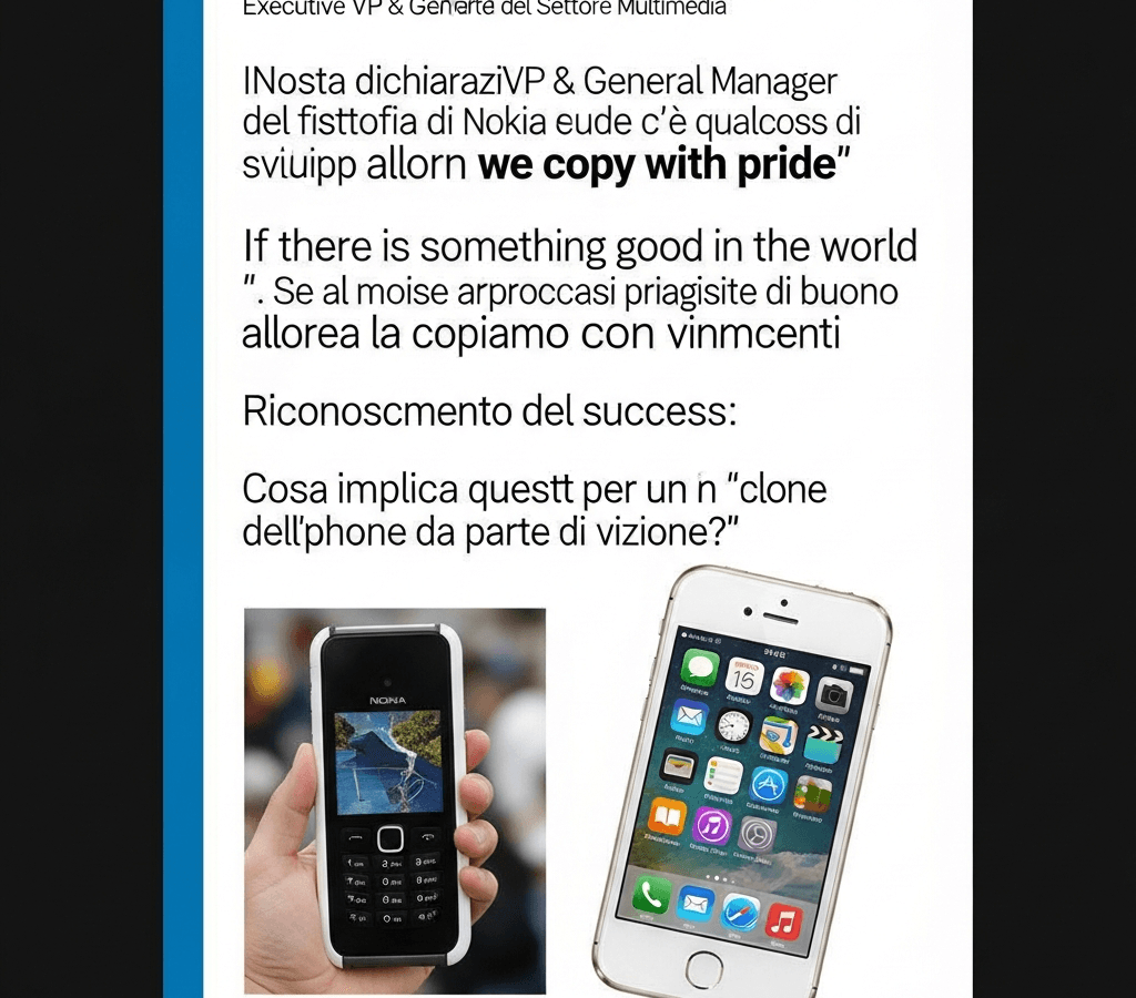 Guardate questo filmato. Che vi fa pensare? Nokia ha in sviluppo un clone per l'iPhone e non è solo