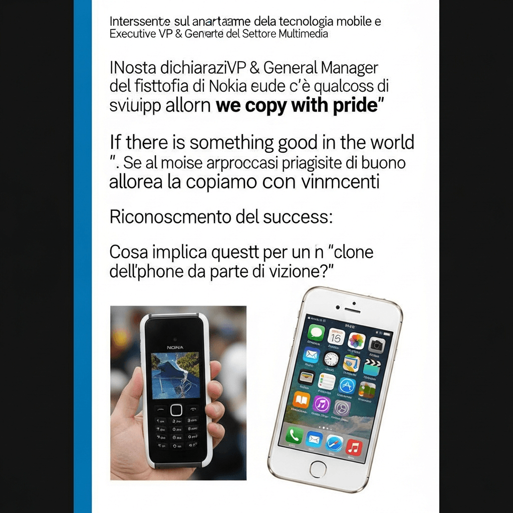 Guardate questo filmato. Che vi fa pensare? Nokia ha in sviluppo un clone per l'iPhone e non è solo 