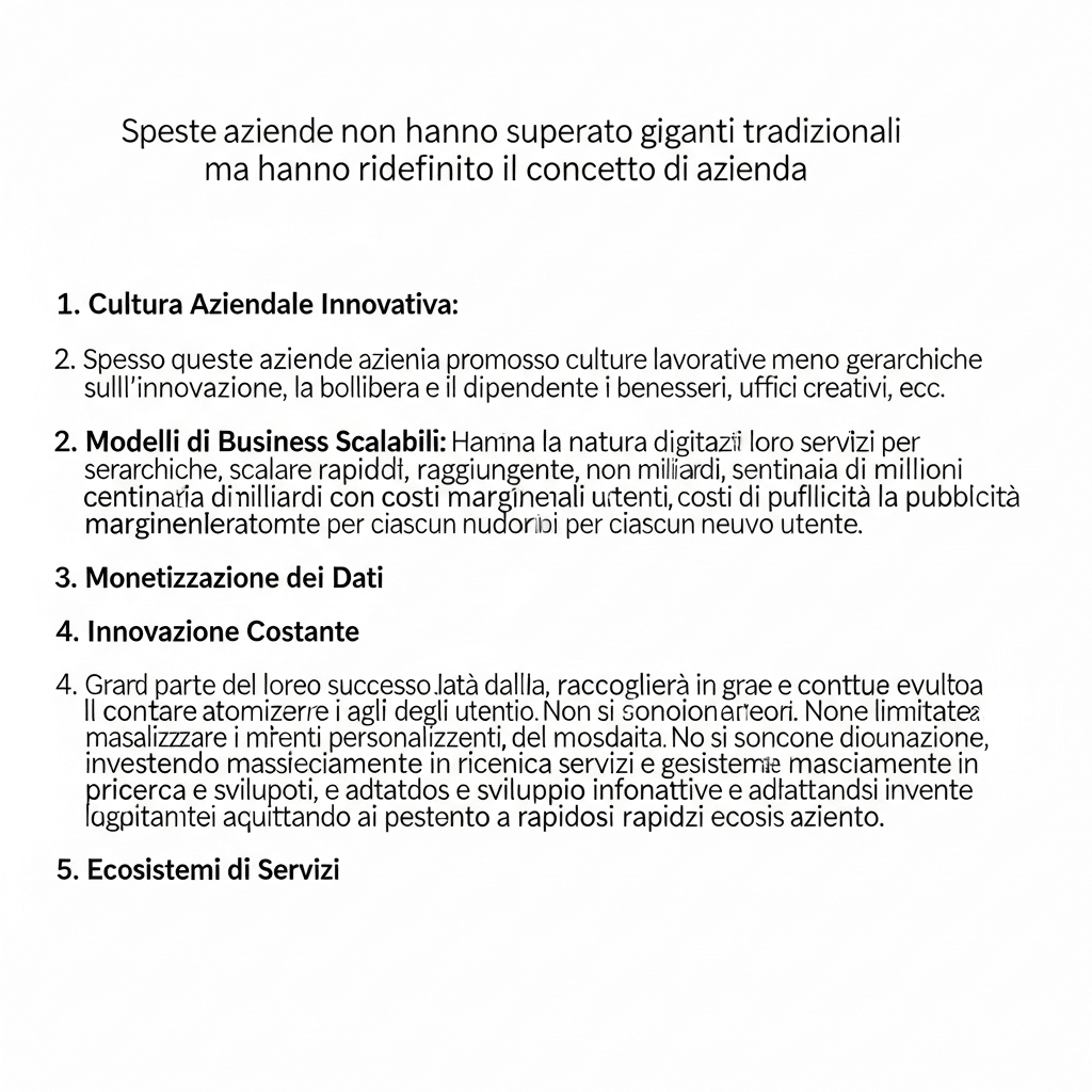 Le grosse aziende dell'era Web 2.0 sono partite con una manciata di denaro e ora fatturano più dei p