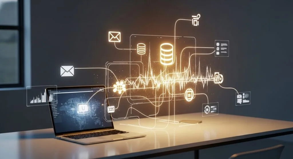 workflow automazione flusso dati app connesse n8n