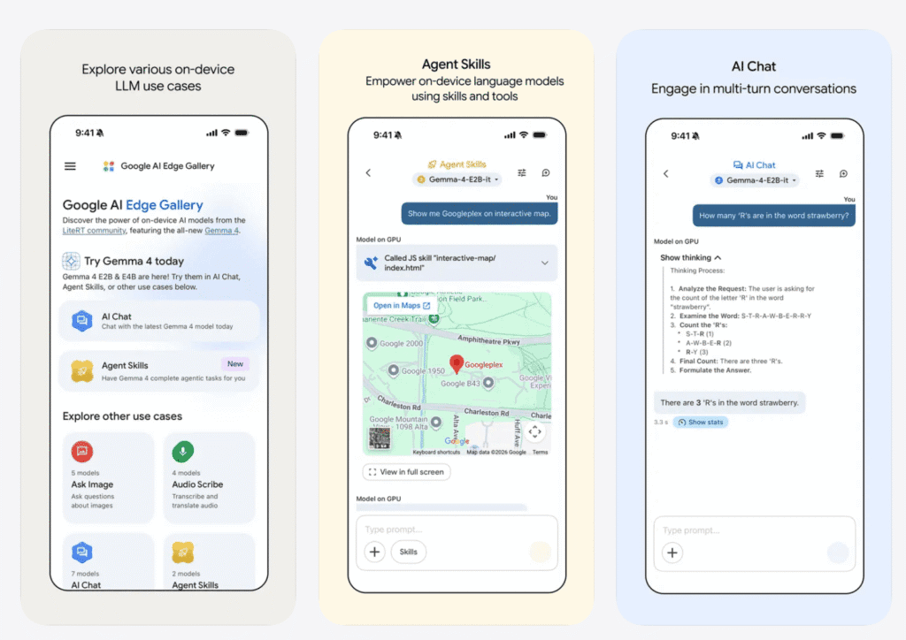 Google AI Edge Gallery su iOS 1 Google AI Edge Gallery