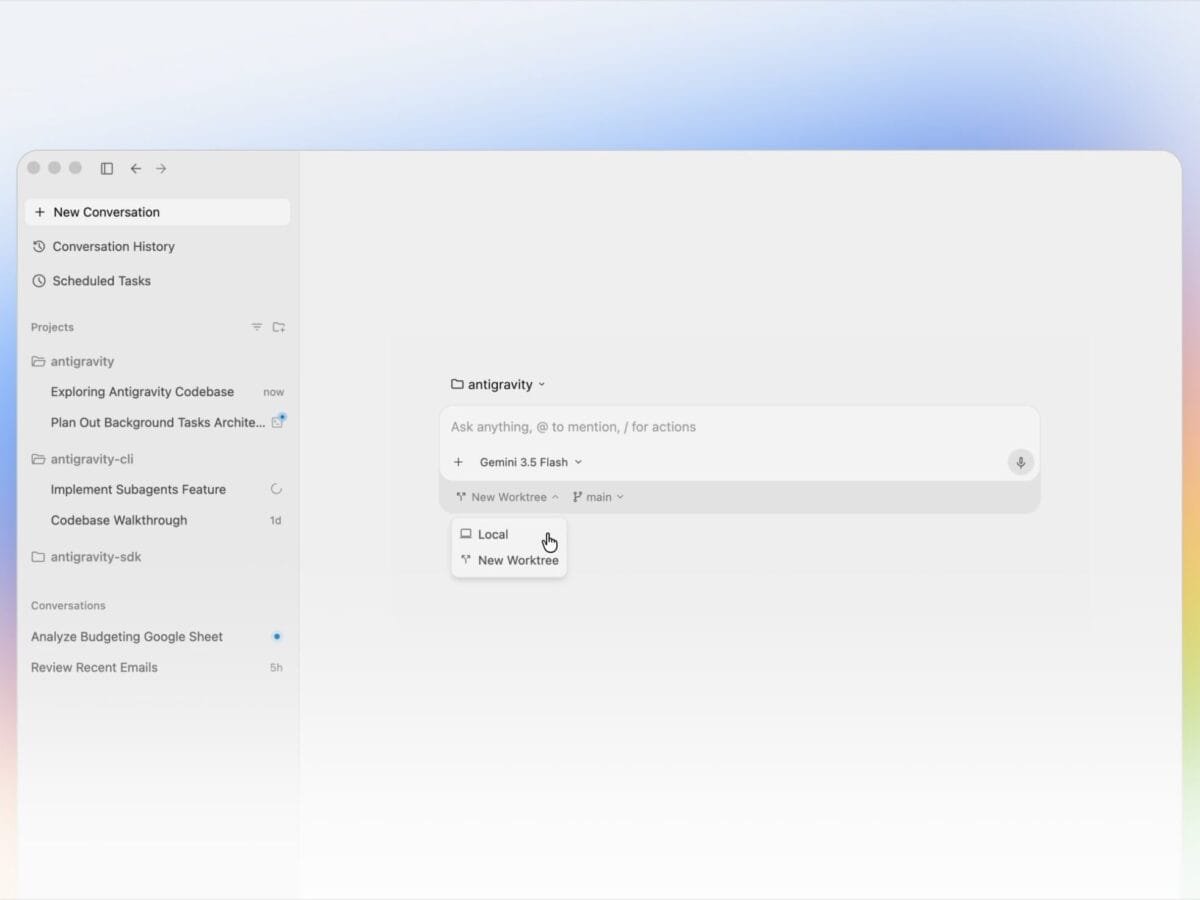 Antigravity 2: da IDE a piattaforma agentica