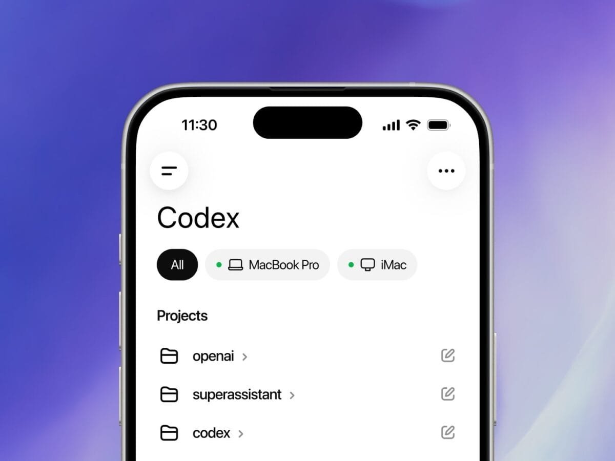 Codex Mobile: Coding Ovunque su iOS