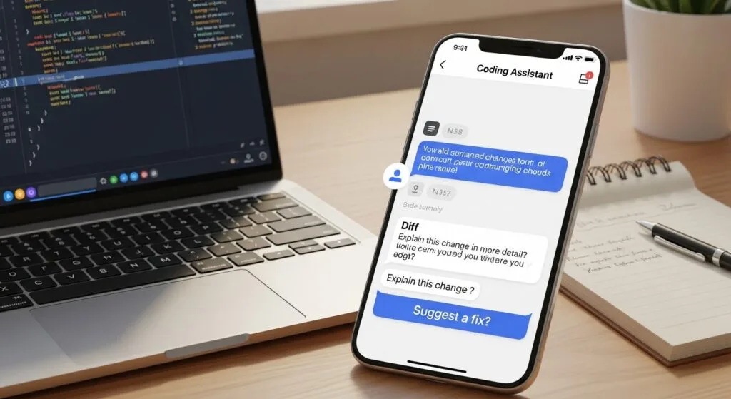 Codex Mobile: Coding Ovunque su iOS 3 Codex Mobile: Coding Ovunque su iOS contextual