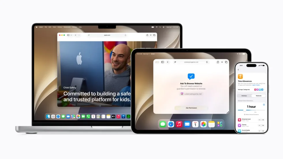 Child Account su iPhone iPad e Mac