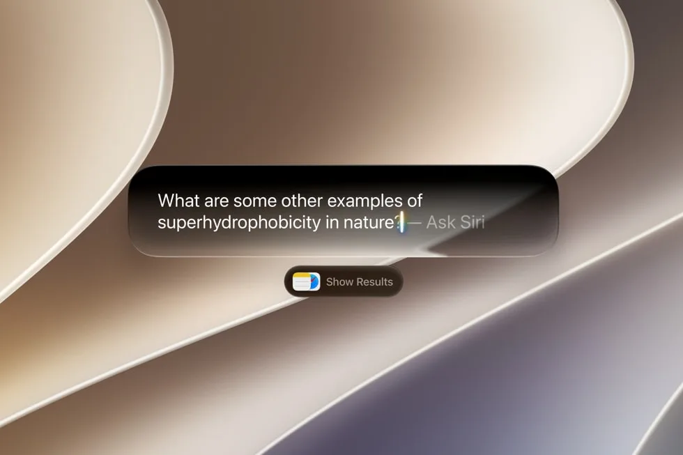 Siri AI in Spotlight su Mac