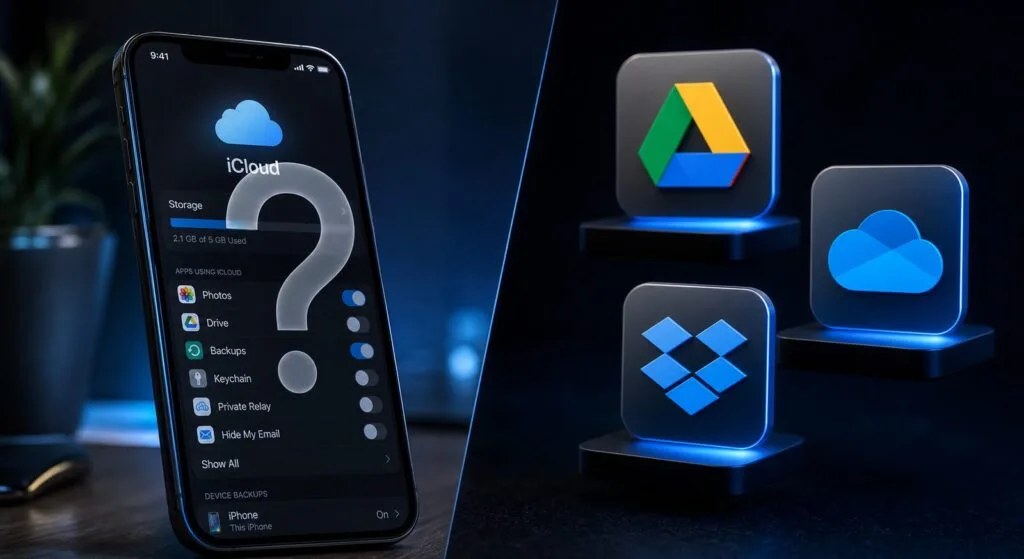 Il backup è di iCloud? L'AGCM indaga Apple per concorrenza sleale 1 iPhone con iCloud e cloud terzi a confronto