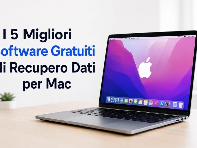 I 5 Migliori Software Gratuiti di Recupero Dati per Mac