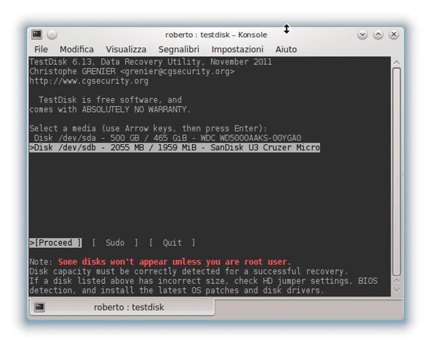 I 5 Migliori Software Gratuiti di Recupero Dati per Mac 5 TestDisk