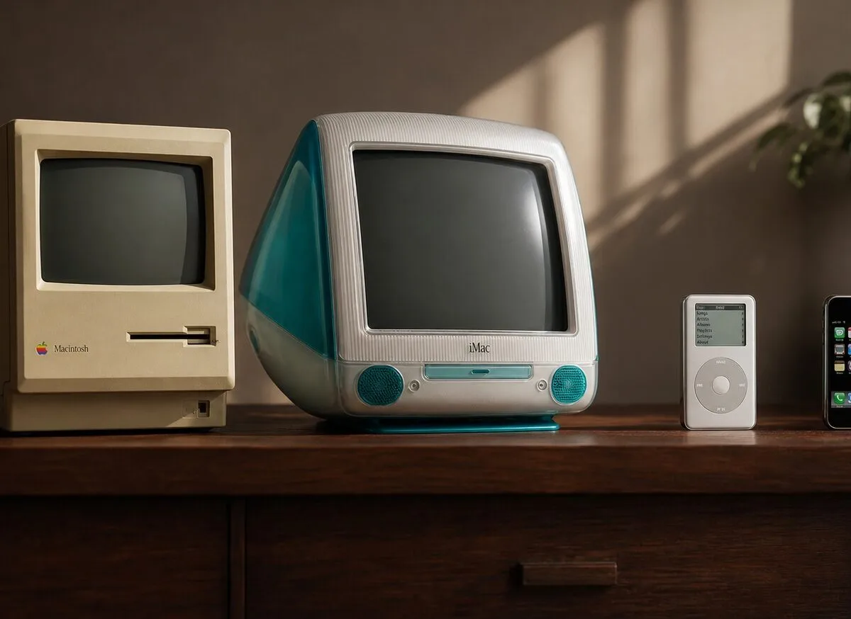 Prodotti Apple storici: Macintosh, iMac, iPod e iPhone