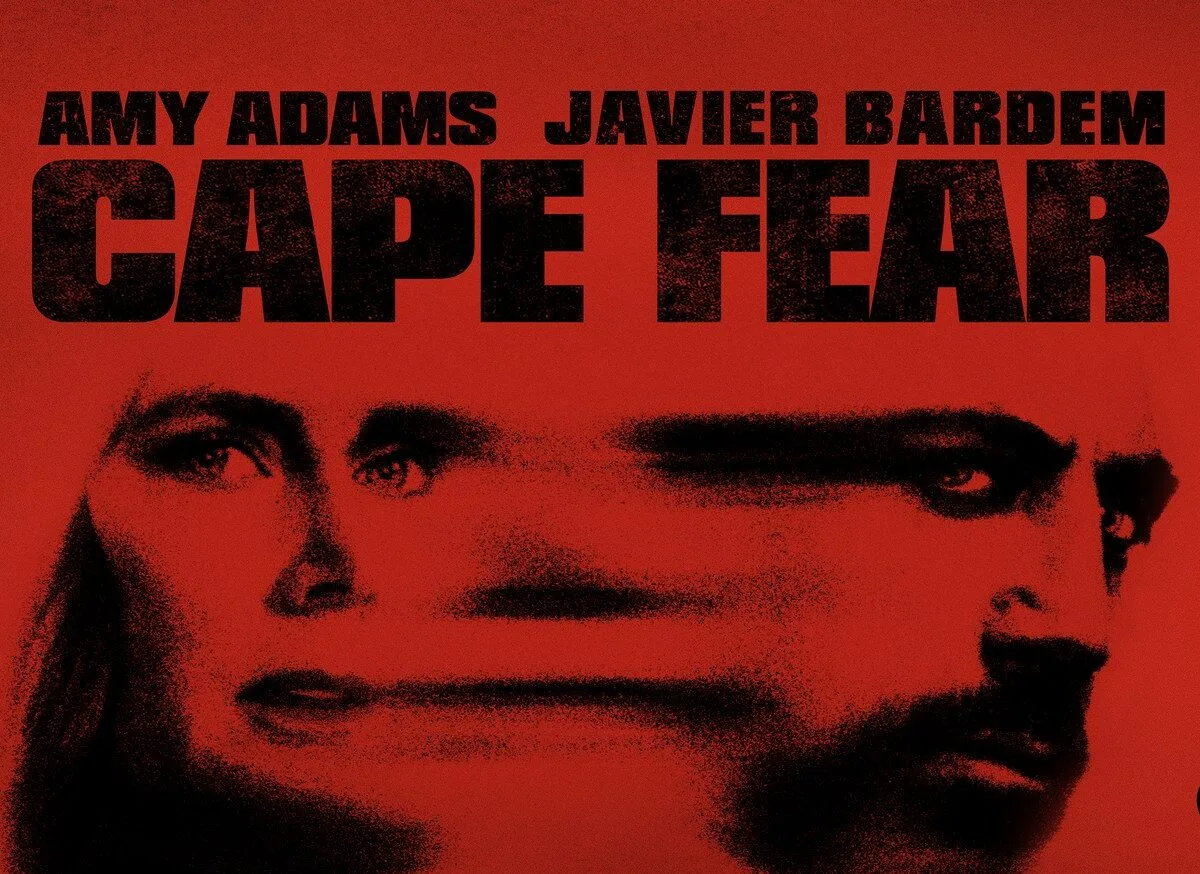 Locandina ufficiale di Cape Fear con Amy Adams e Javier Bardem
