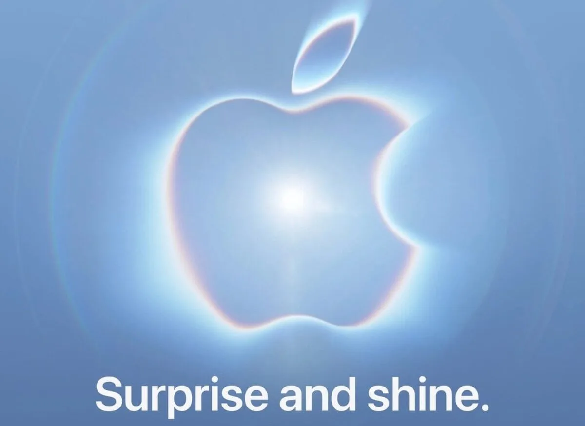Invito ufficiale dell'evento Apple del 9 settembre 2026 con la tagline Surprise and shine