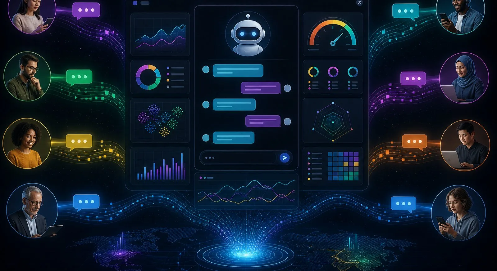 8,3 miliardi di persone simulate per testare l'AI: il progetto MatrAIx 2 Valutazione chatbot con utenti simulati