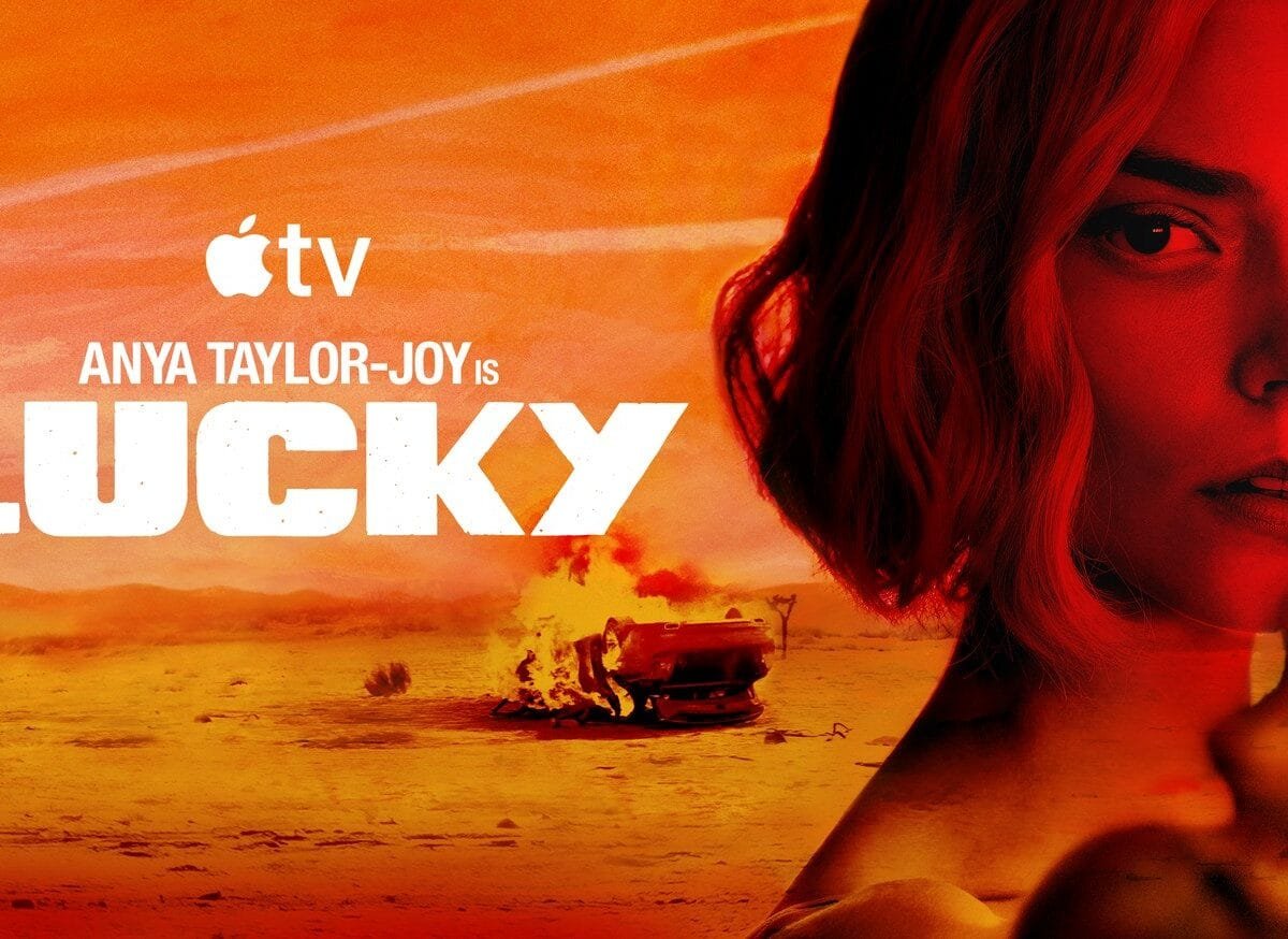 Key art ufficiale di Lucky, la serie Apple TV con Anya Taylor-Joy