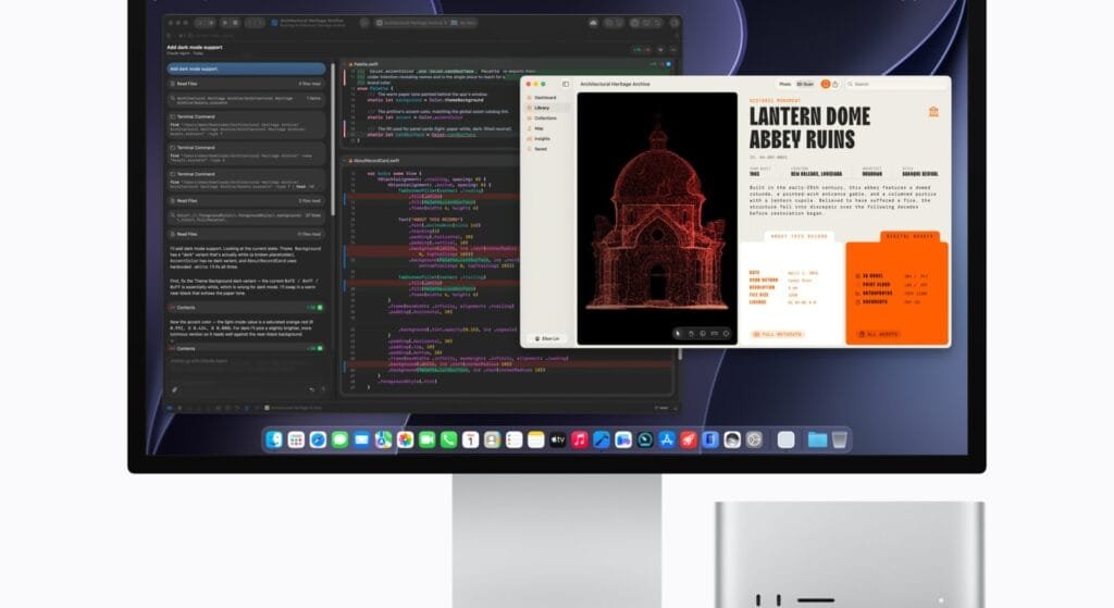 Mac Studio con Xcode