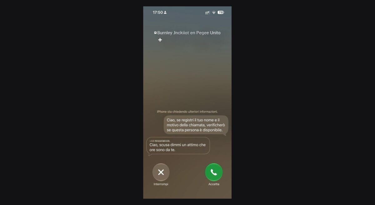 Chiedi il motivo della chiamata: prima dello squillo risponde l’iPhone