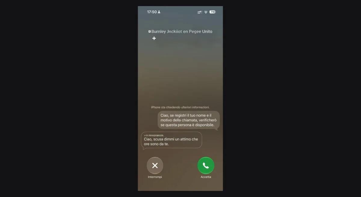 Chiedi il motivo della chiamata: prima dello squillo risponde l’iPhone