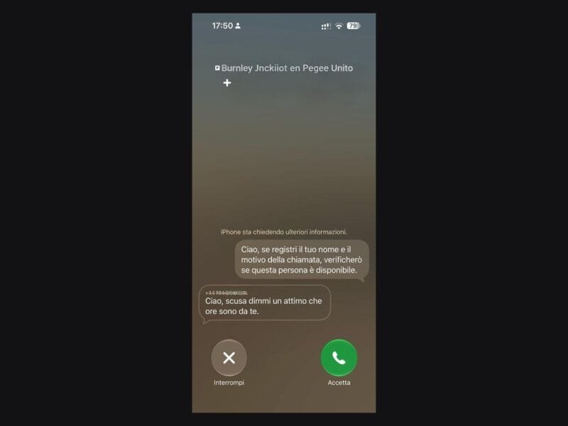 Chiedi il motivo della chiamata: prima dello squillo risponde l’iPhone