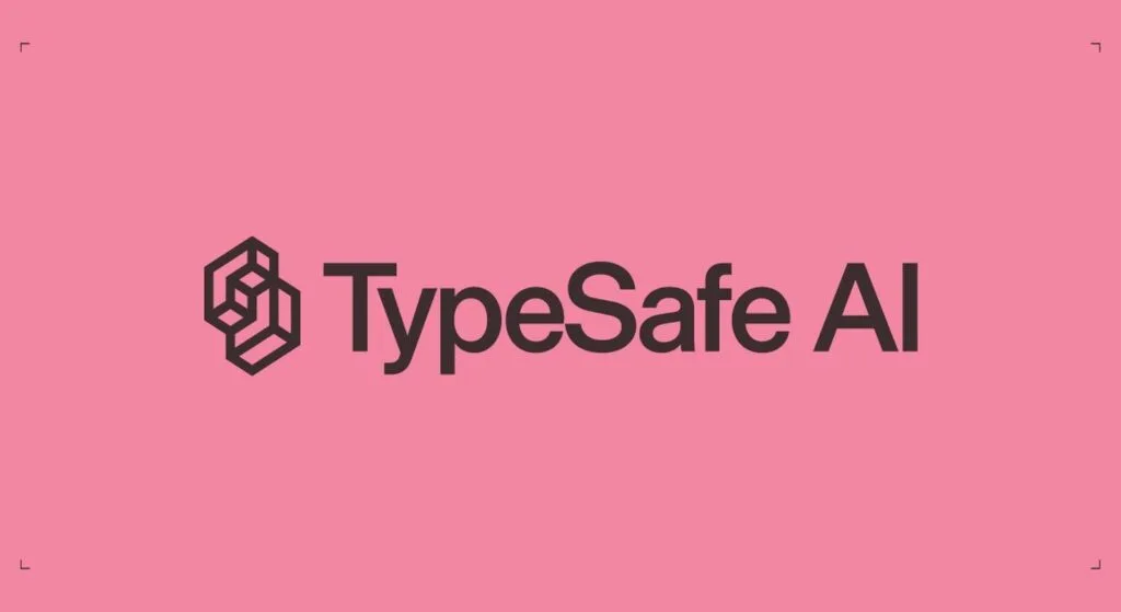 Jev non scrive testi: decide. Il co-autore di ChatGPT scommette che l'AI in azienda non ha bisogno di parlare 1 Il logo di TypeSafe AI, la startup che ha creato il modello Jev