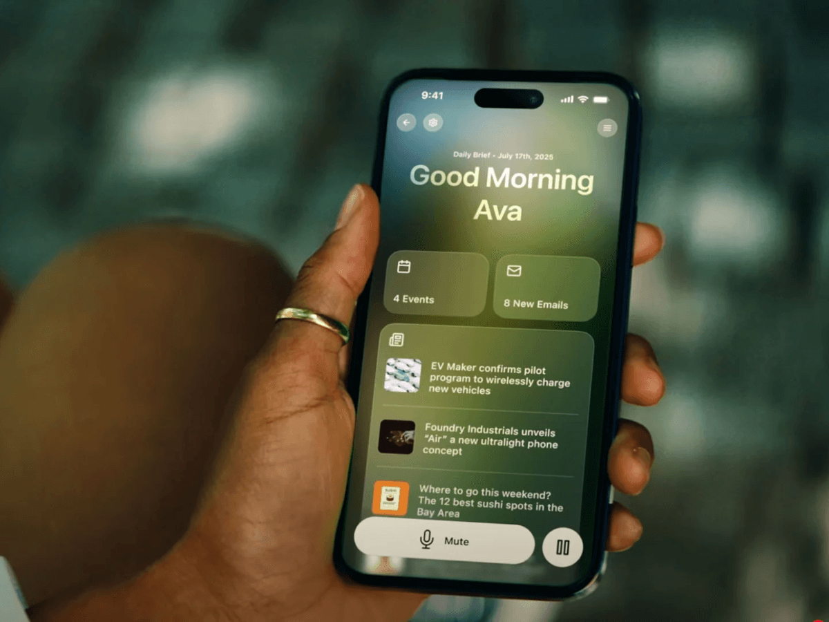 L'app Huxe: briefing mattutino personalizzato su iPhone