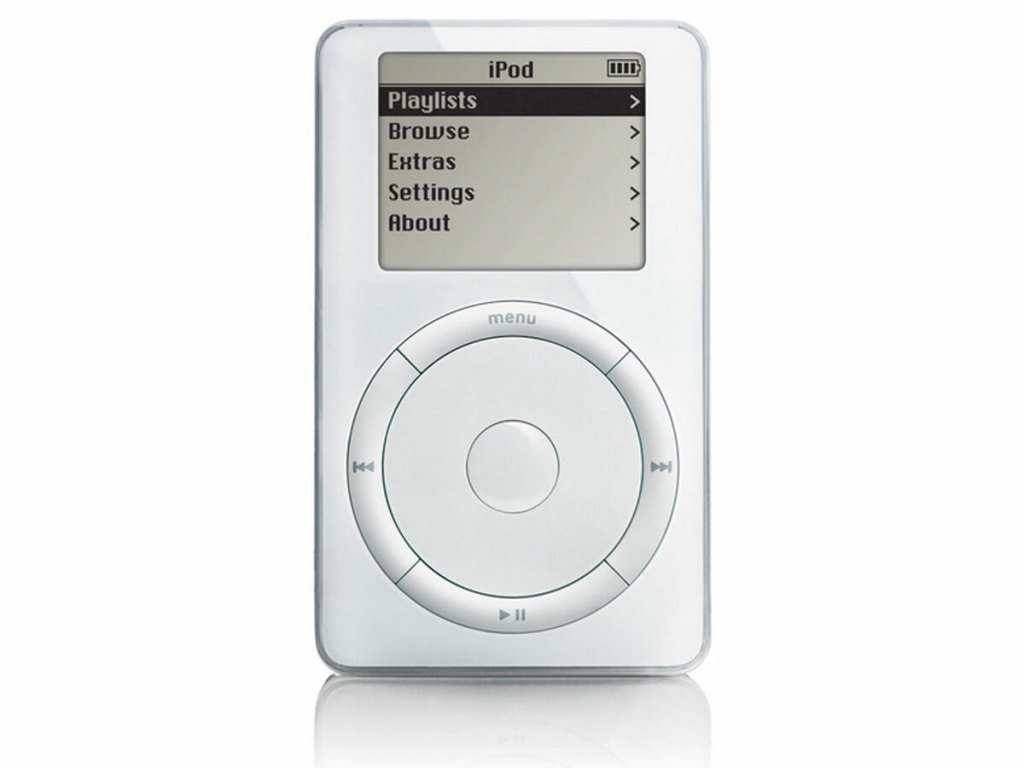 25 anni di iPod: la storia del lettore che mise 1.000 canzoni in tasca 1 iPod di prima generazione del 2001